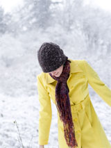 Lady in Snow